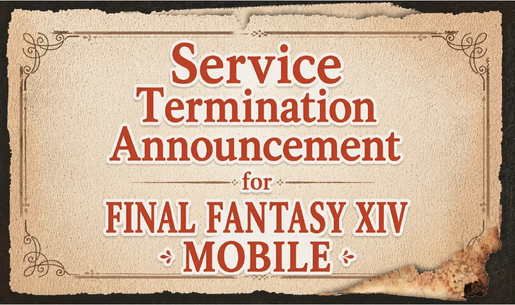 Official Final Fantasy 14 Mobile screenshot showing the A Realm Reborn mobile UI