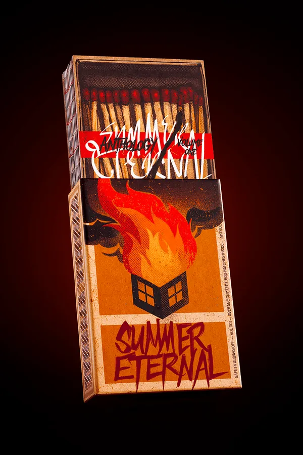 Official artwork for the Summer Eternal Anthology, the 500 page book that announced Red Rooster