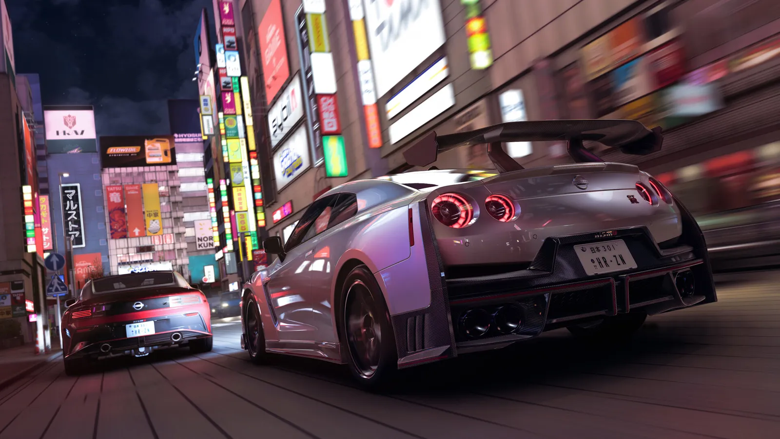 Forza Horizon 6 official gameplay screenshot showing racing on a track