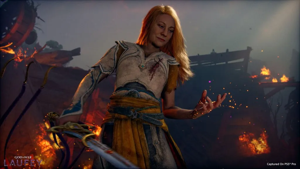 God of War Laufey gameplay screenshot
