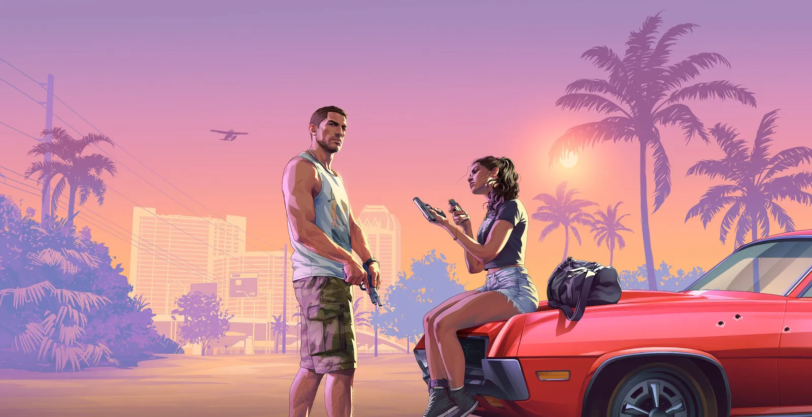 Official Rockstar Games featured artwork for Grand Theft Auto VI