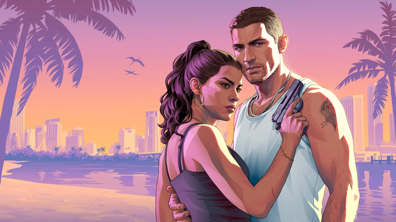 Jason and Lucia the dual protagonists of Grand Theft Auto VI