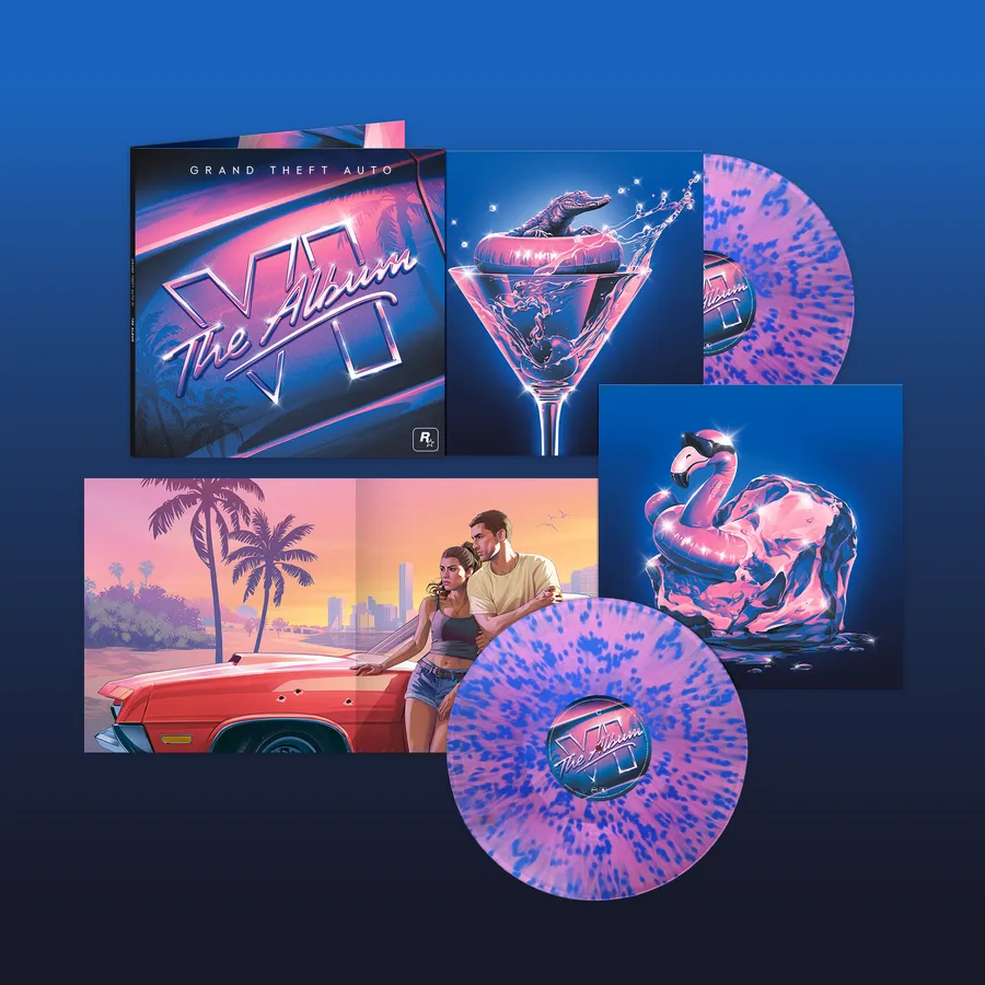 Grand Theft Auto VI: The Album standard vinyl edition shown on the official store