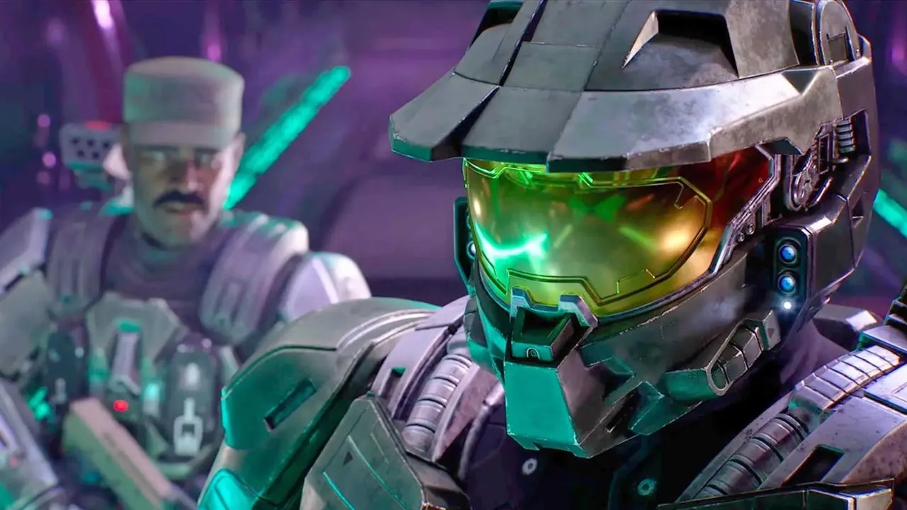 Sergeant Johnson tease screenshot from the Halo Campaign Evolved secret ending