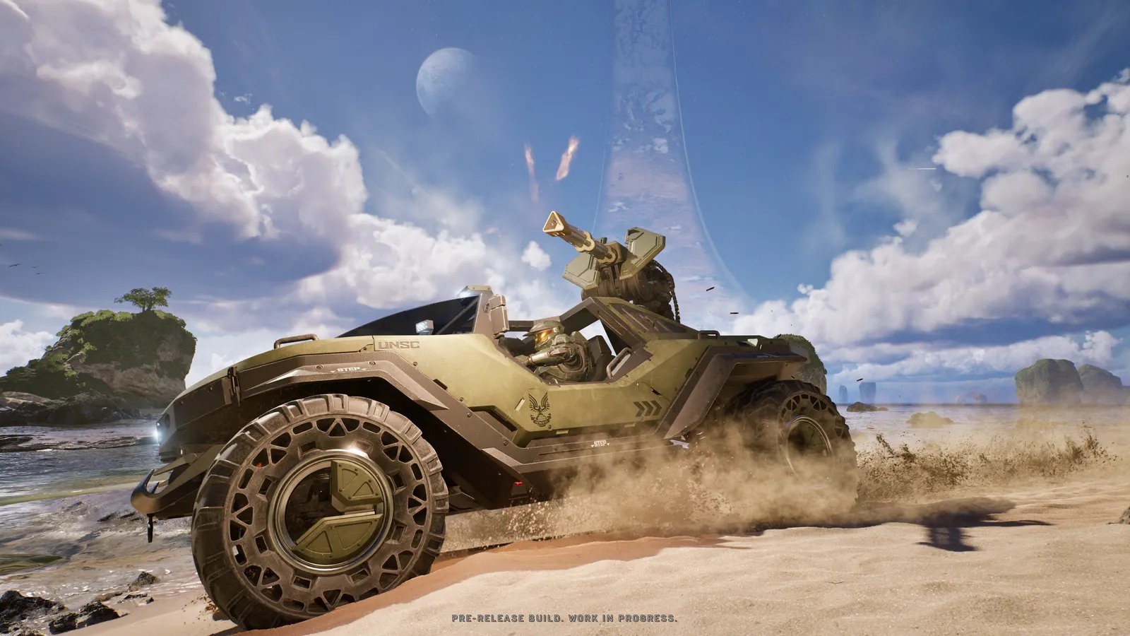 Halo Campaign Evolved reveal screenshot showing gameplay environment