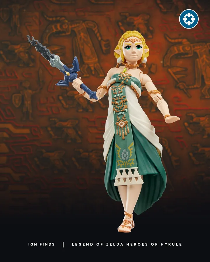 Hasbro Legend of Zelda Ganondorf 7.5-inch tall action figure with sealed design from Tears of the Kingdom