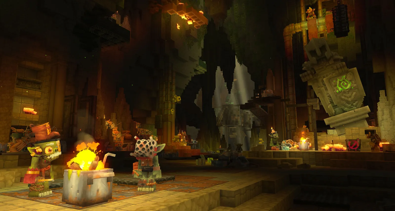 Hytale dungeon boss fight screenshot showing the first multi-phase encounter planned for Chapter I
