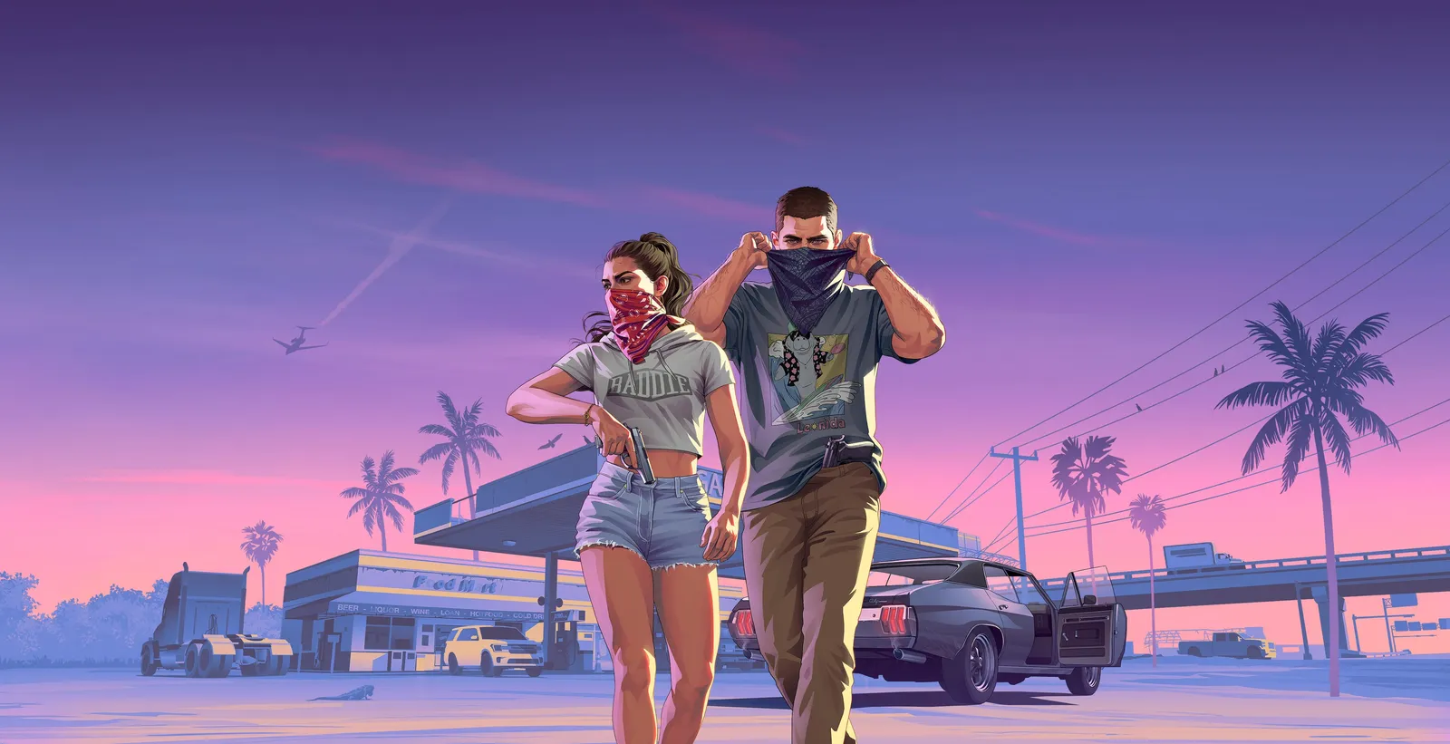 Rockstar Games featured image for Grand Theft Auto VI with the Vice City skyline at dusk