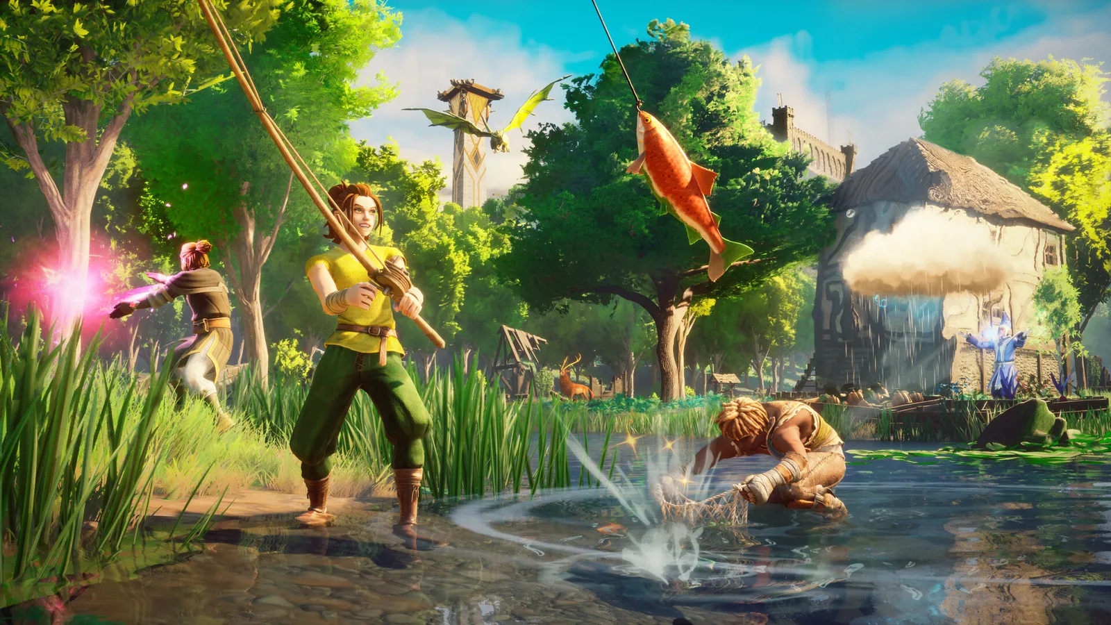 Official RuneScape Dragonwilds screenshot of the Ashenfall setting that RuneScape 4 starts in