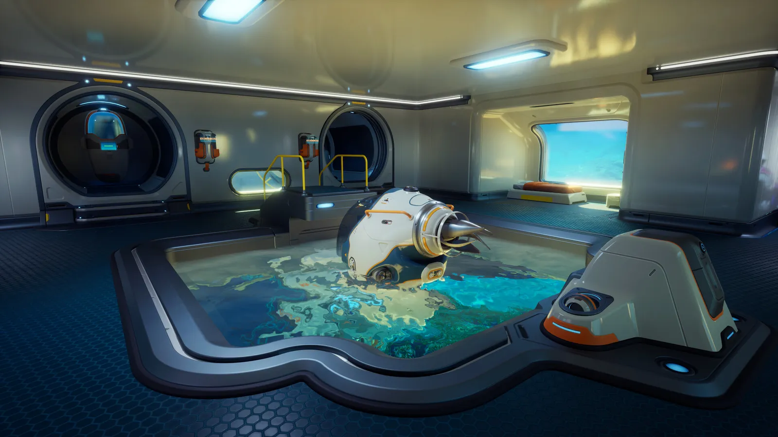 Alien ocean exploration in Subnautica 2 featuring new planet biomes and underwater fauna