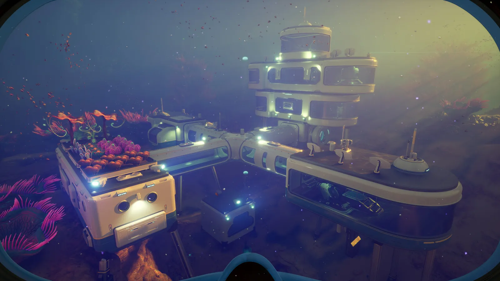 Player base construction and underwater habitat in Subnautica 2 early access gameplay