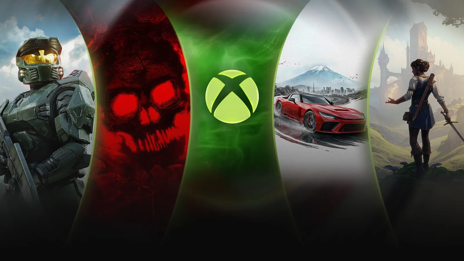 Xbox 360 Blades dashboard inspired dynamic background celebrating 25 years of Xbox, by Klobrille for the official 25th anniversary.