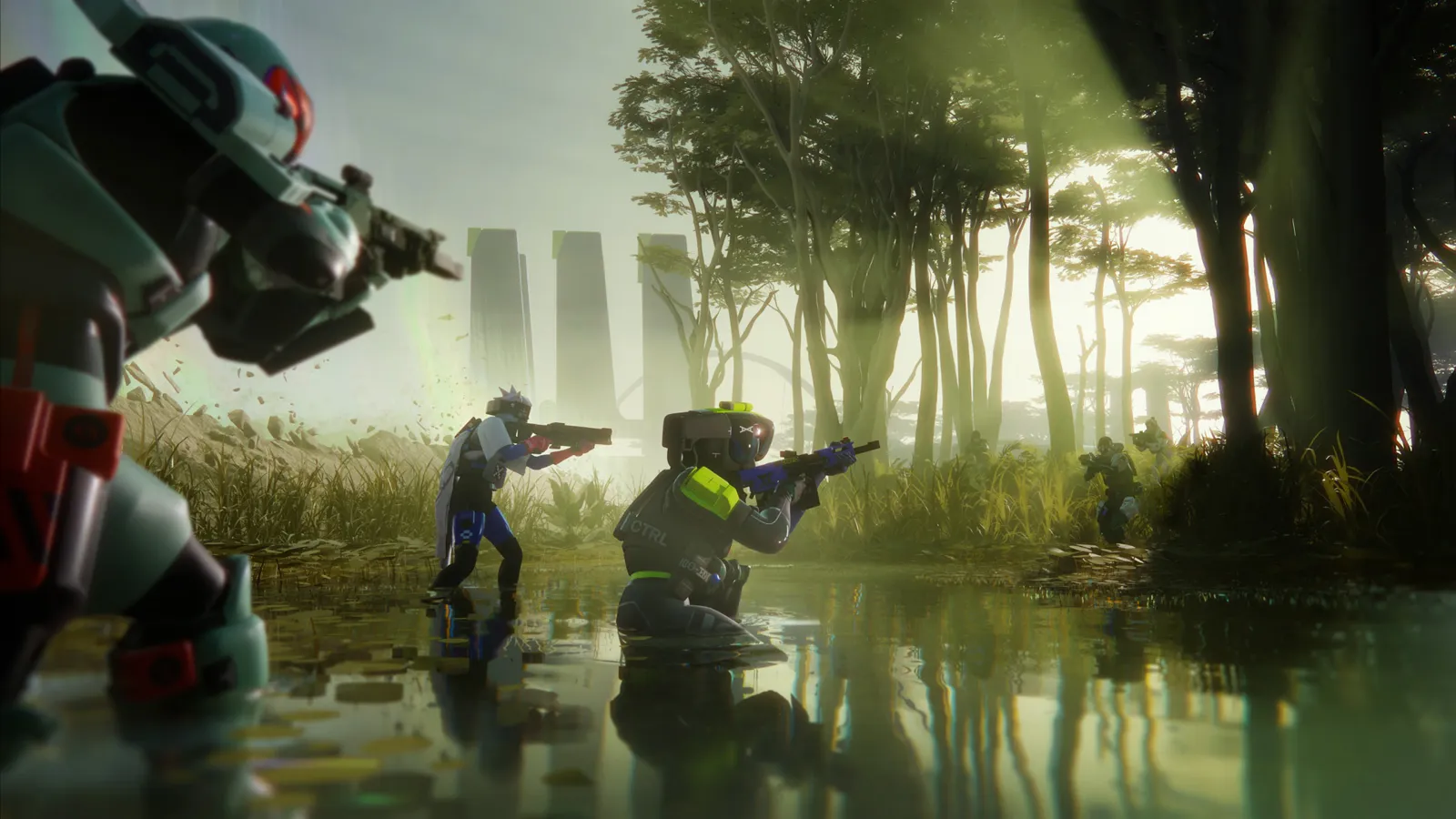 Marathon runners in Dire Marsh on the official site