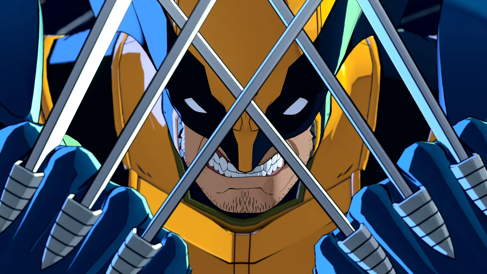 Marvel Tokon Fighting Souls in-game fighting screenshot showing characters on stage