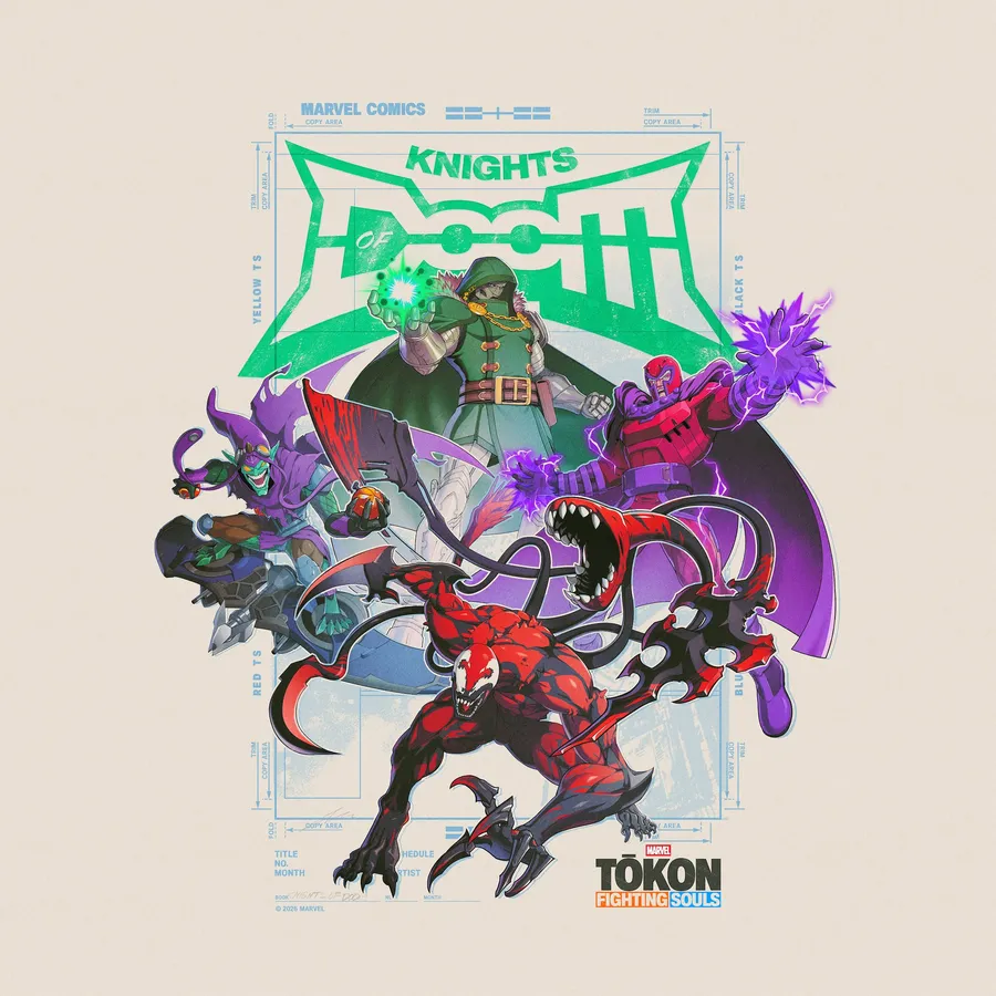 Doctor Doom character reveal screenshot from MARVEL Tokon Fighting Souls showing his armored design