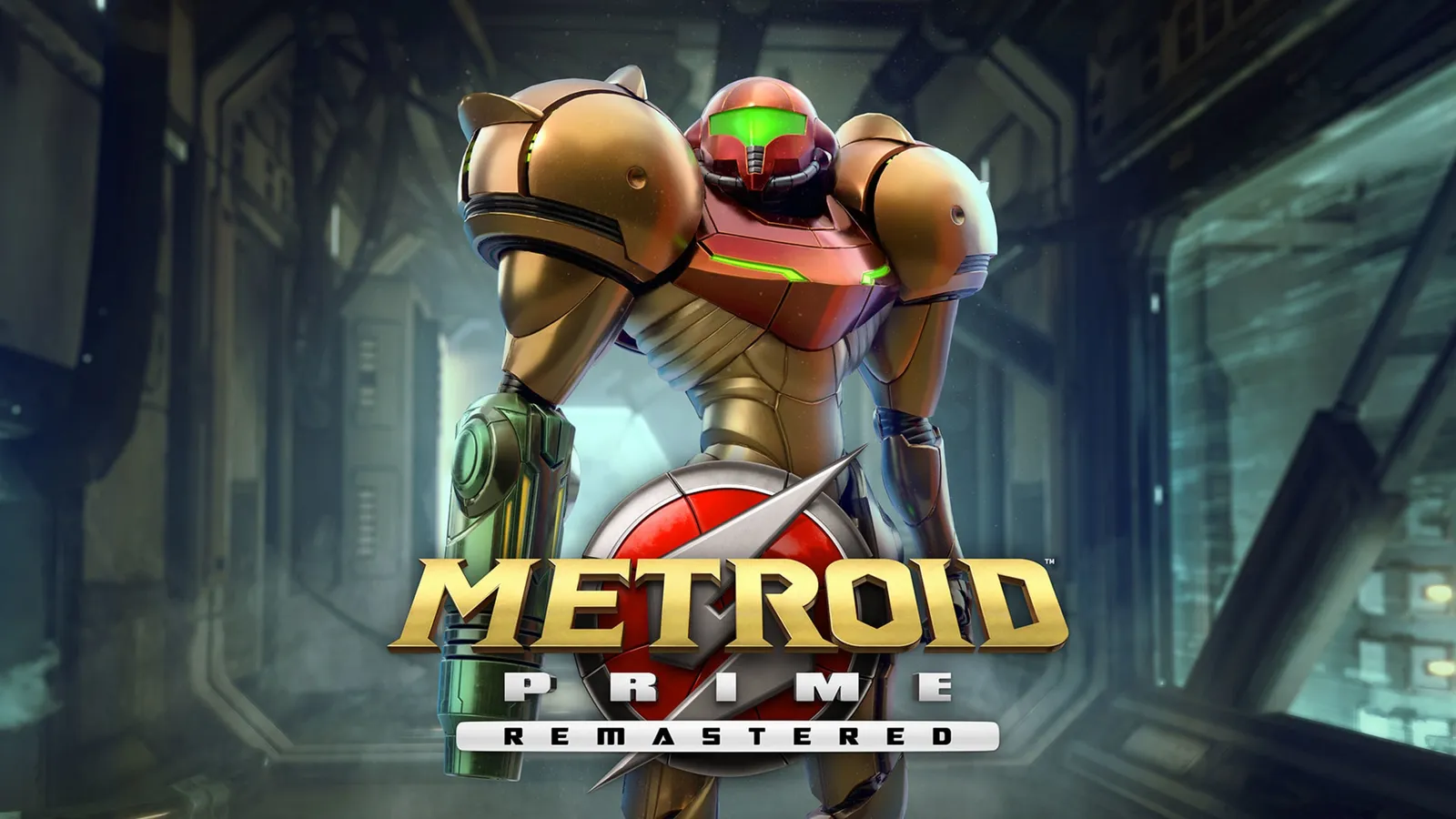 Official key art for Metroid Prime Remastered on the Nintendo eShop