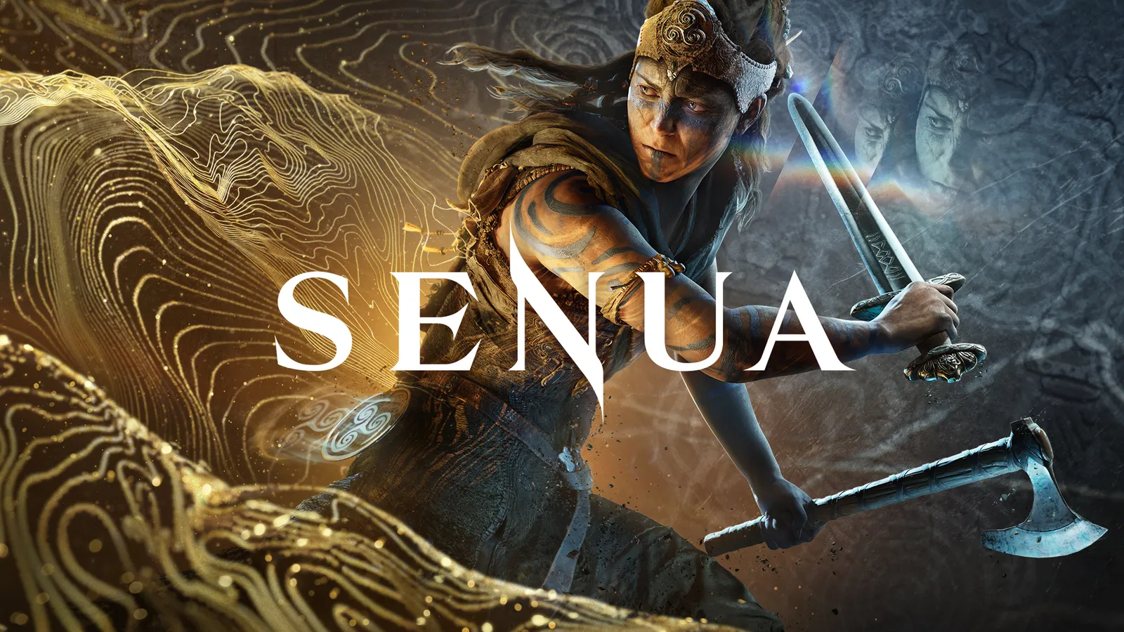 Senua key art posted by Ninja Theory announcing its new Hellblade game