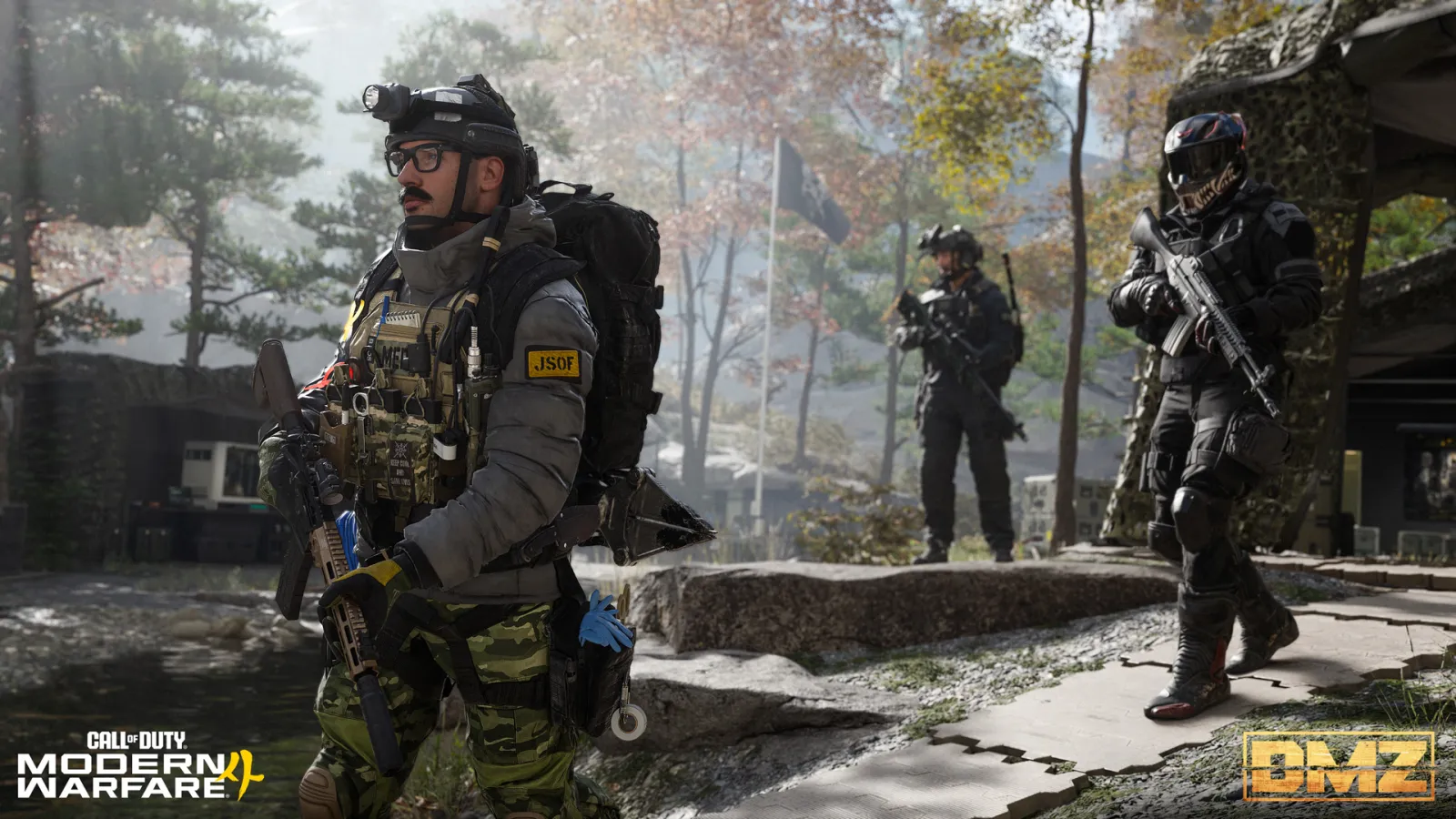 Official Modern Warfare 4 DMZ screenshot of operators on a deployment from the Call of Duty blog