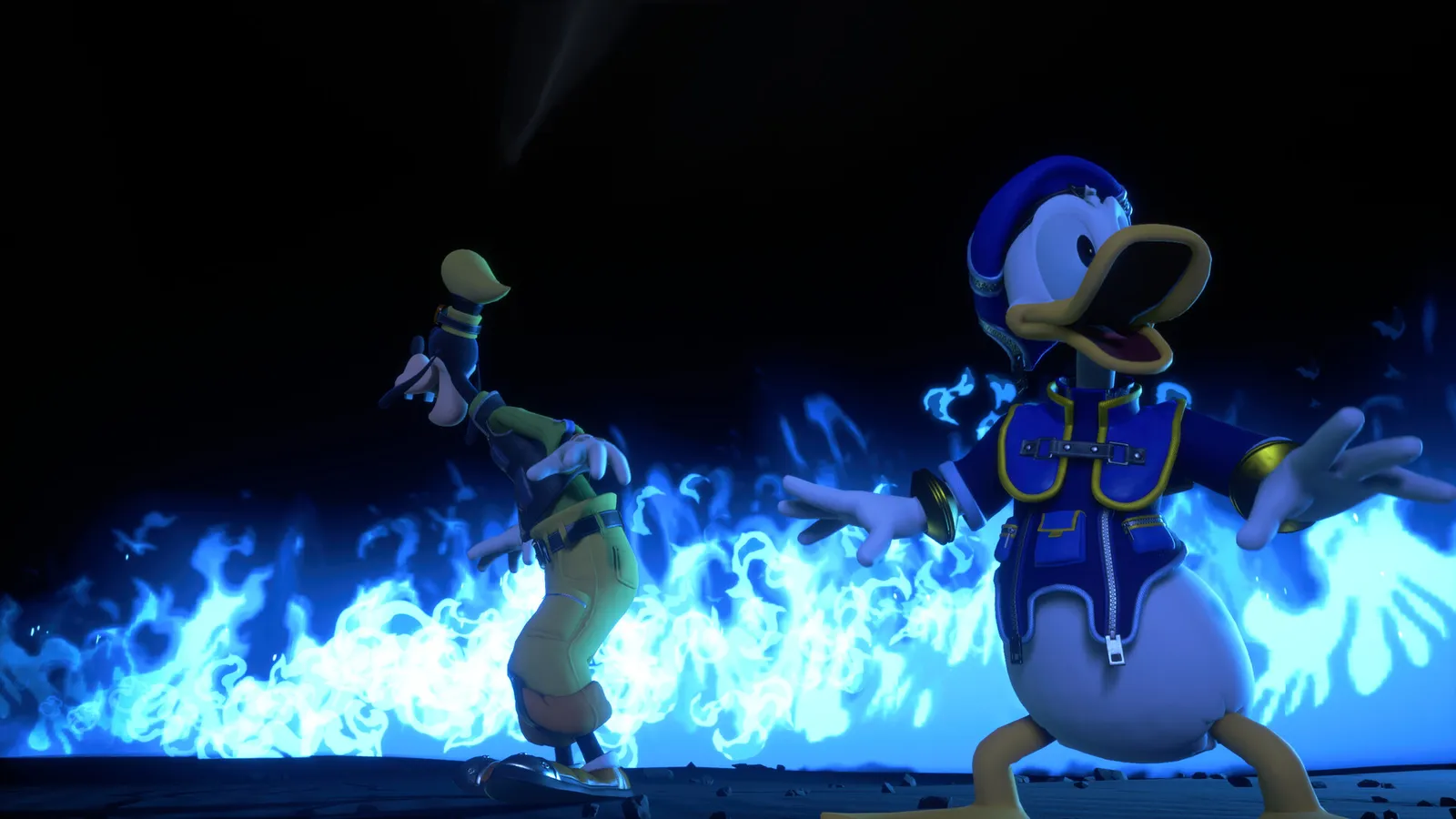 Kingdom Hearts IV screenshot featuring an expansive game world