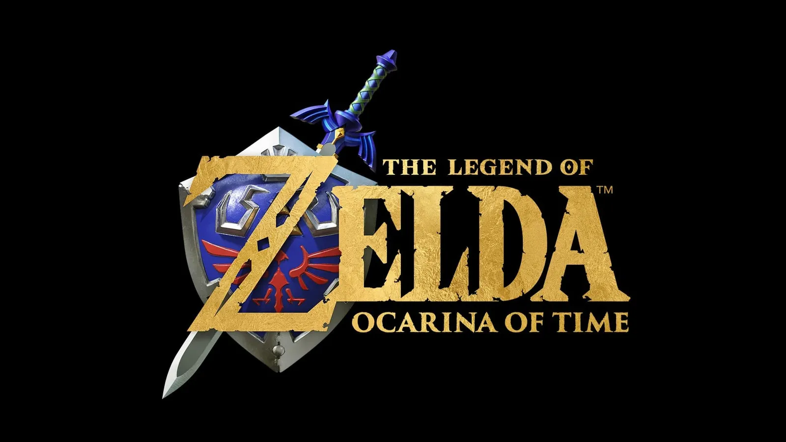 Official Switch 2 key art from Nintendo showing the Legend of Zelda Ocarina of Time remaster
