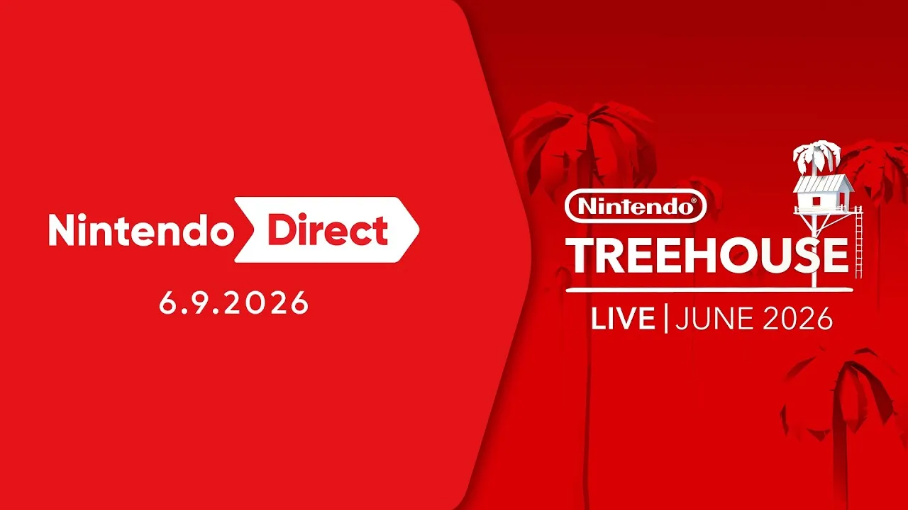 Nintendo Direct June 2026 presentation thumbnail showing the showcase lineup