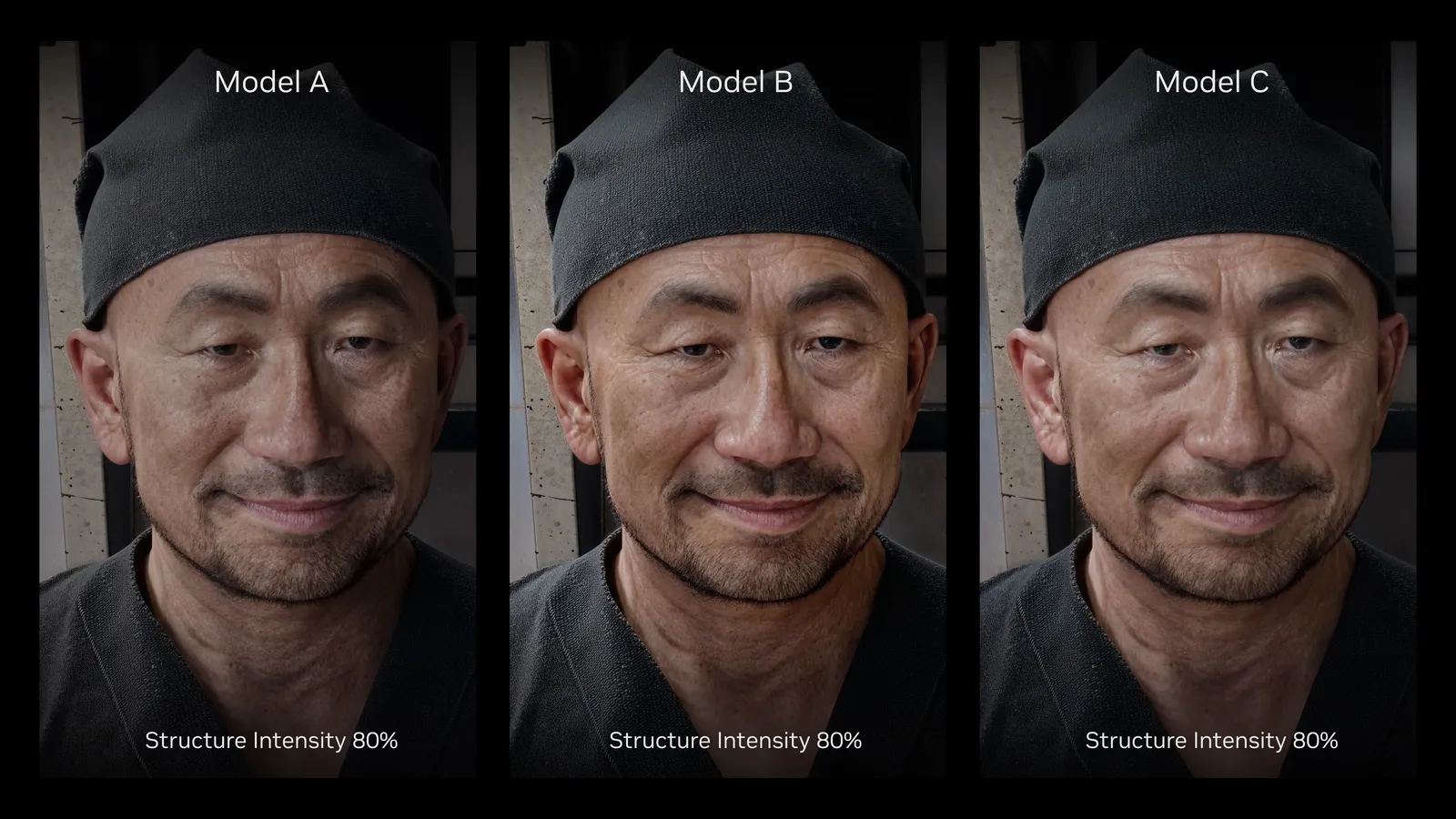 NVIDIA DLSS 5 developer AI model selection screen showing creative control options