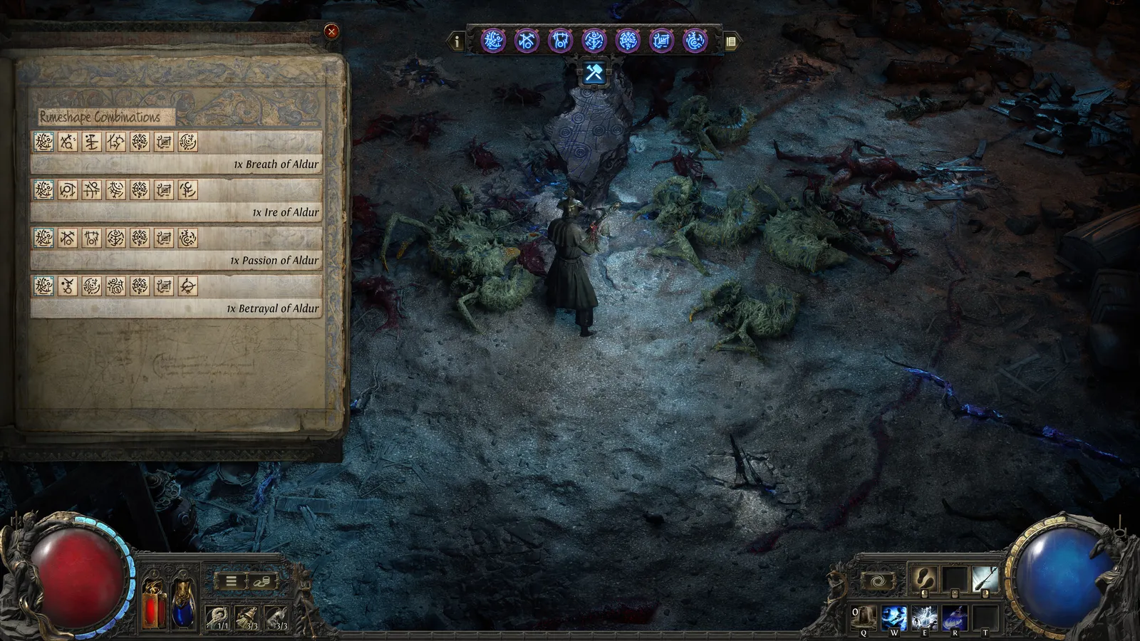 Path of Exile 2: Return of the Ancients combat screenshot
