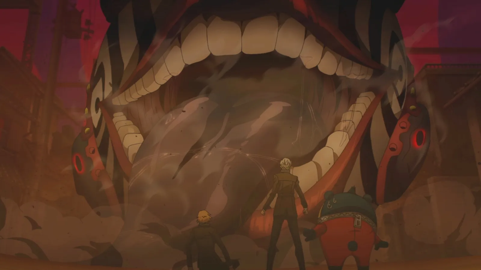 Persona 4 Revival screenshot exploring the town of Inaba