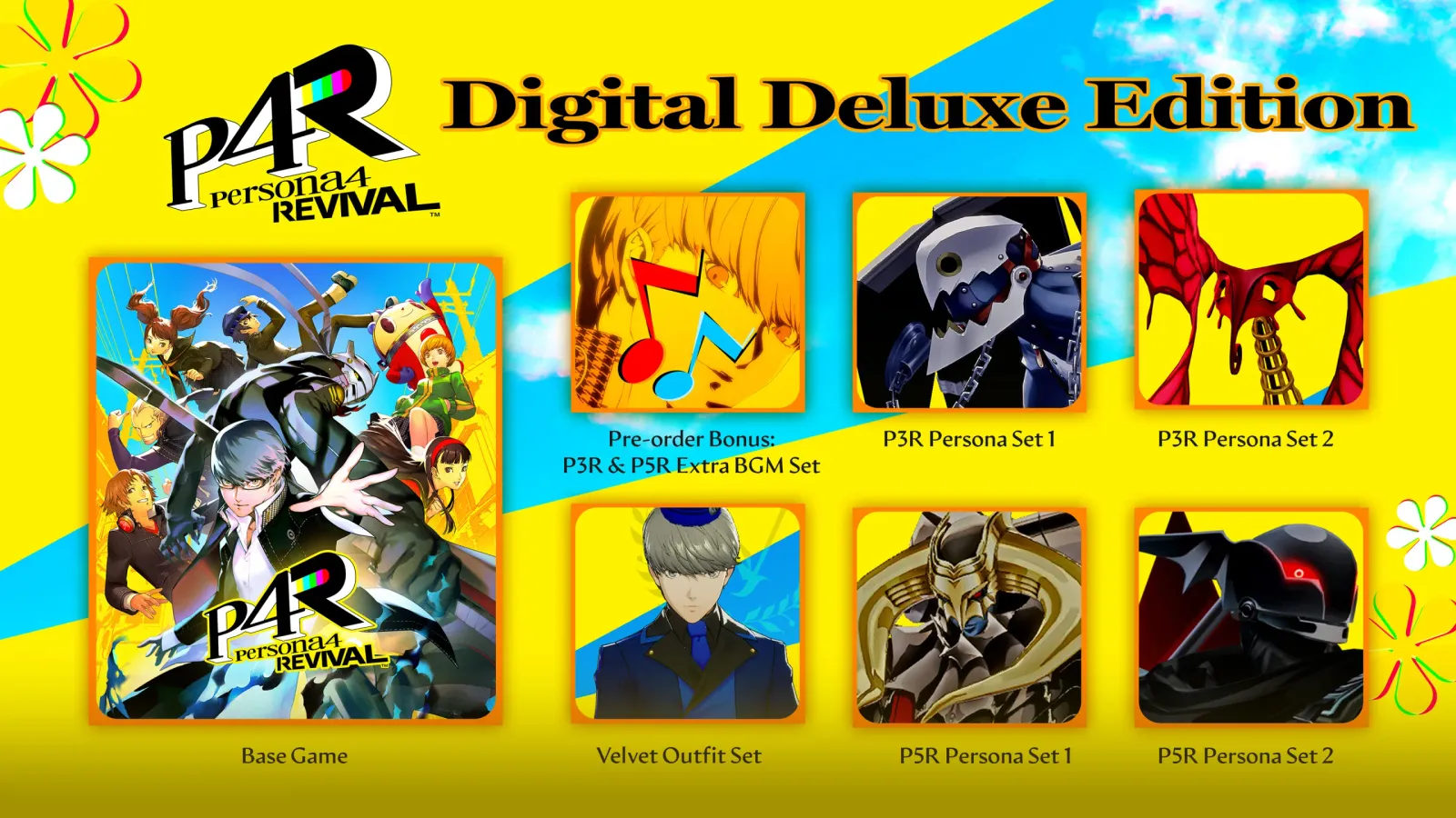 Persona 4 Revival Digital Deluxe Edition art