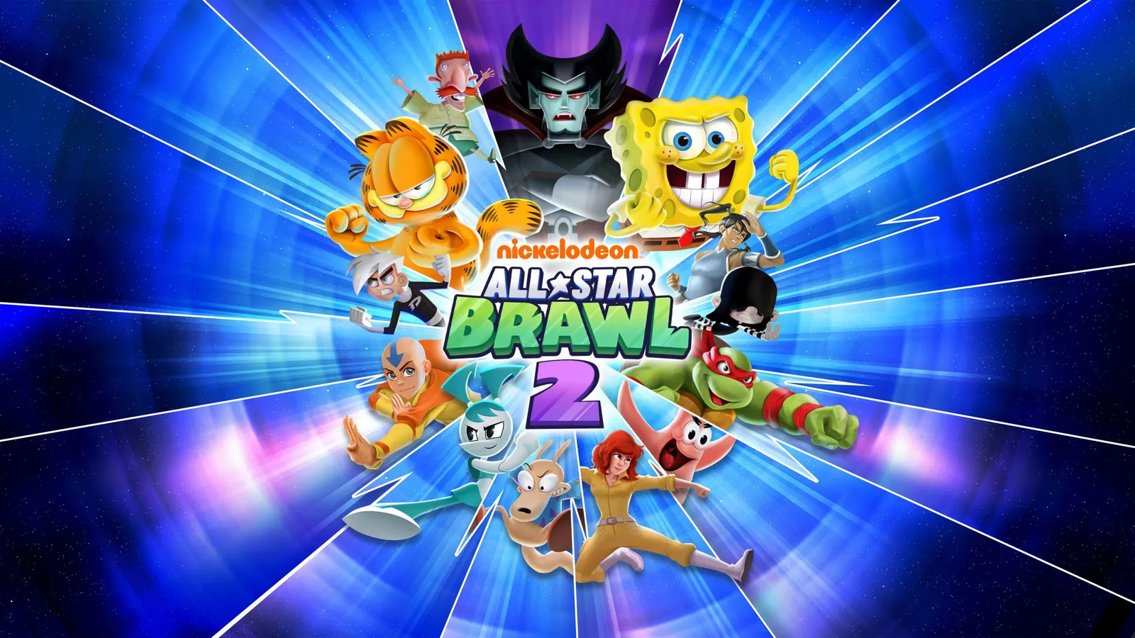 Nickelodeon All Star Brawl 2 official artwork