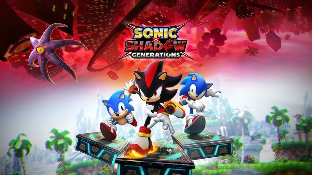 Sonic X Shadow Generations key art for the PlayStation Plus June Game Catalog