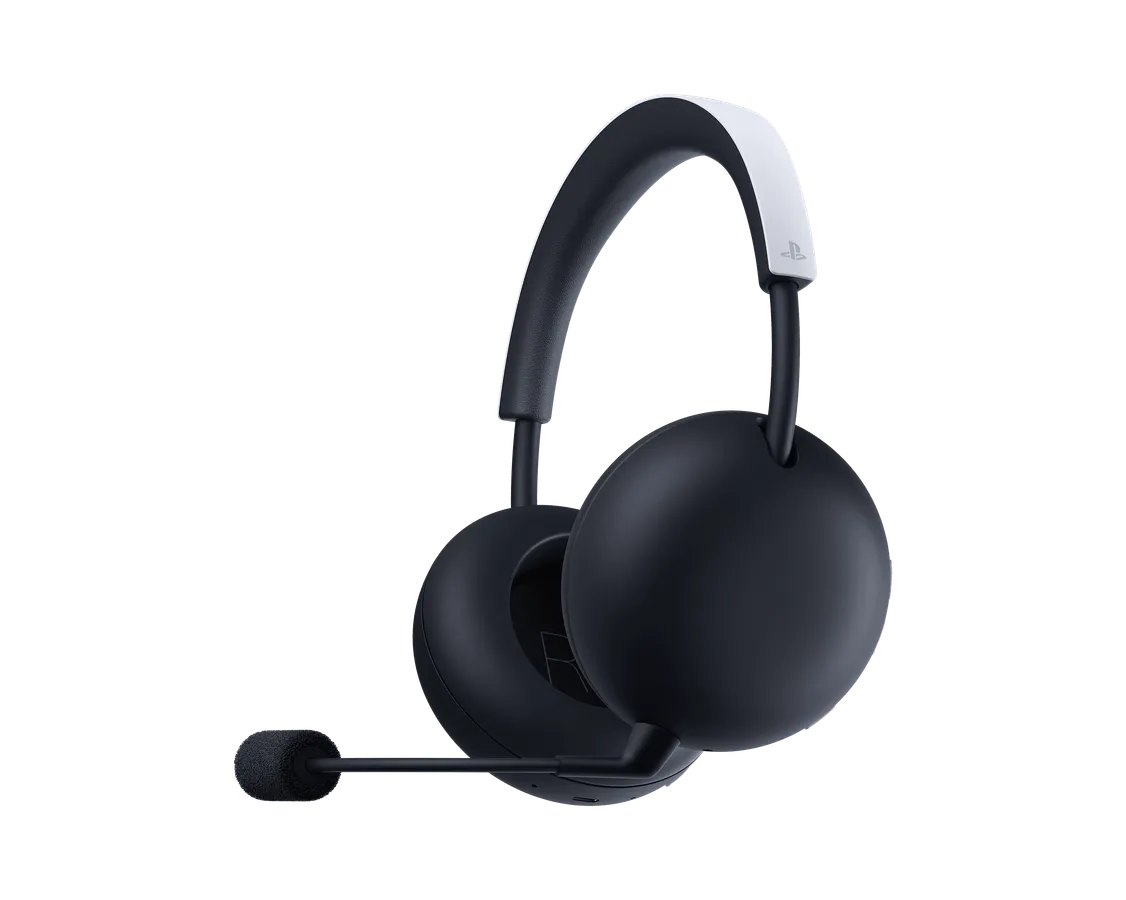 PlayStation Pulse Edge Wireless Headset with its detachable boom microphone