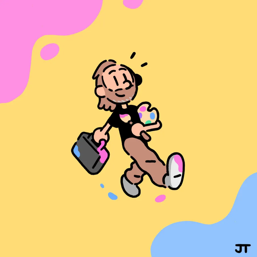 James Turner official announcement artwork shared on X confirming his new role as Creative Director of Pokemon Art and Design at The Pokemon Company International.
