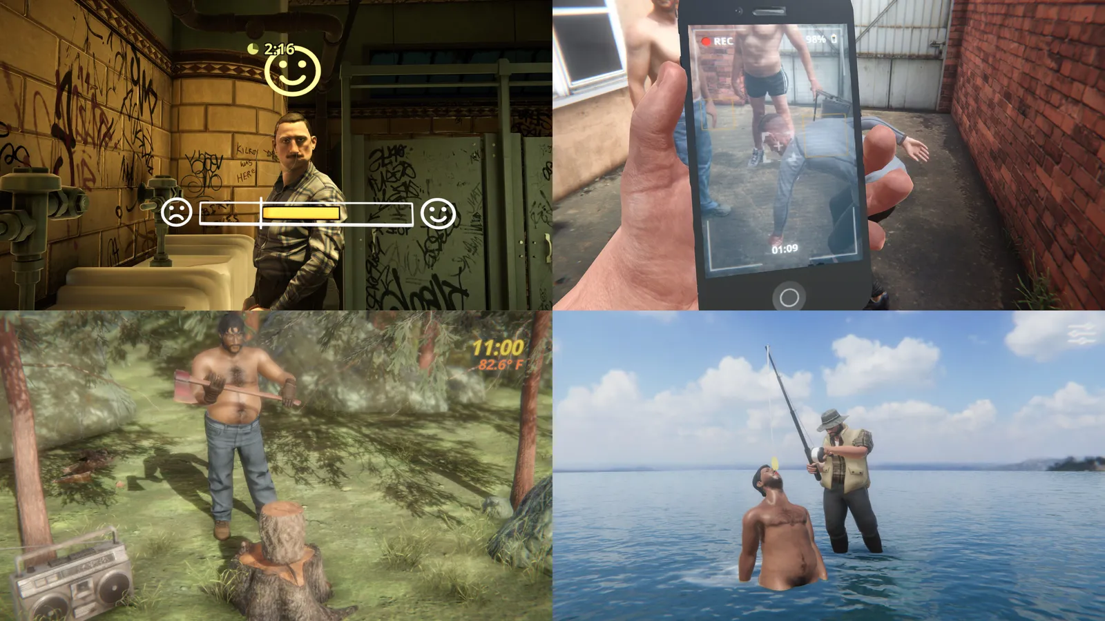 Robert Yang's roadmap image for future Radiator Forever games