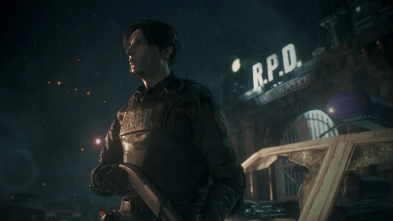 Resident Evil 2 remake gameplay screenshot from the Steam store page