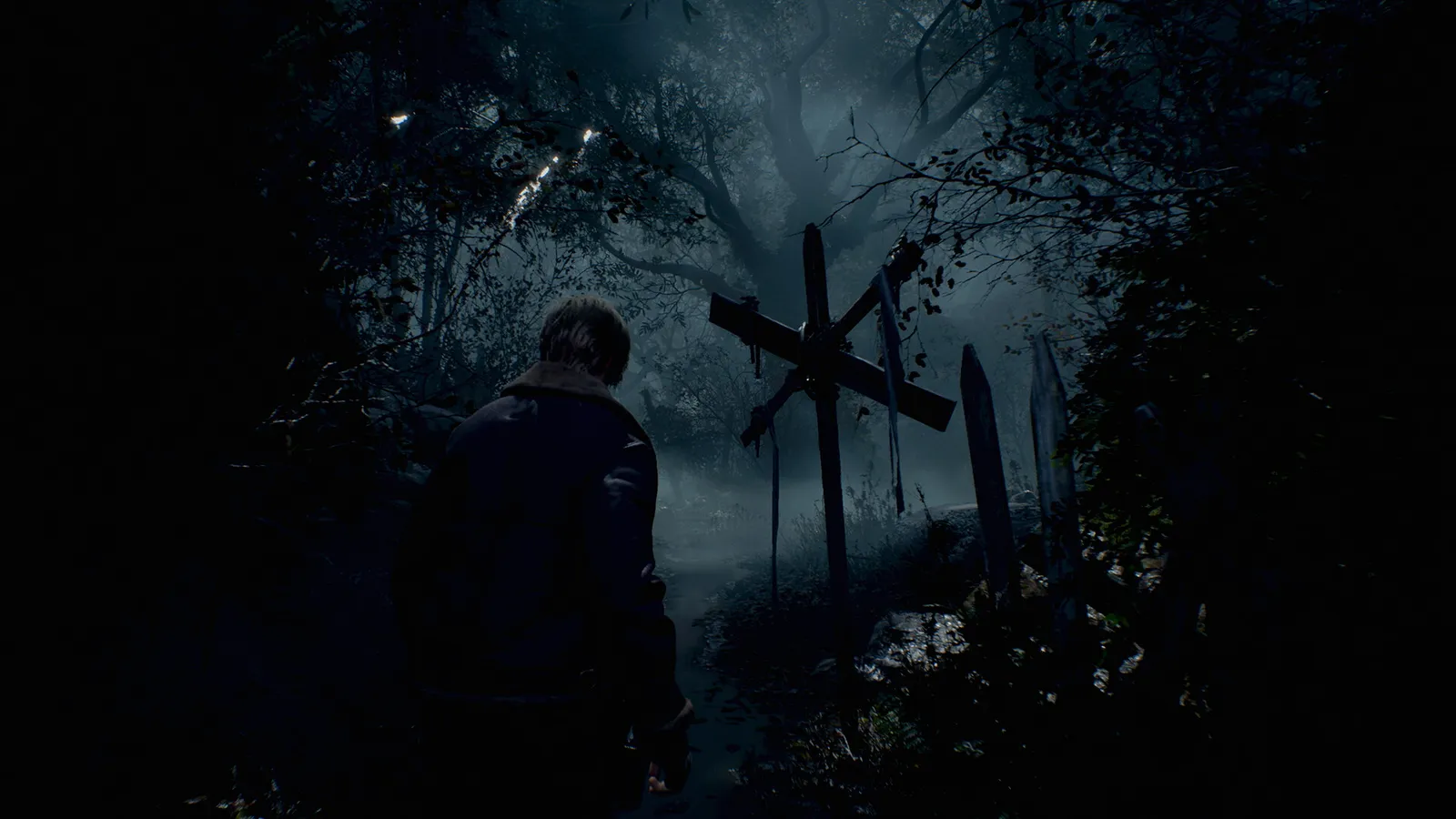 Resident Evil 4 remake gameplay screenshot from the Steam store page