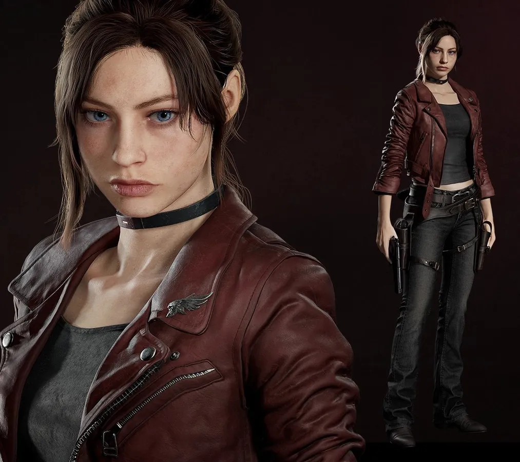 Resident Evil Veronica remake screenshot from the announcement trailer