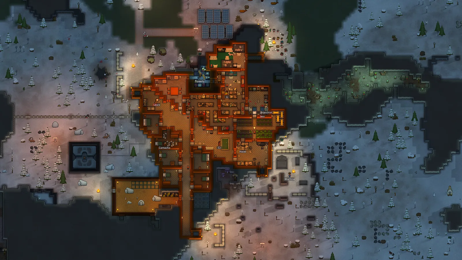 Second official RimWorld gameplay screenshot from the Steam store page