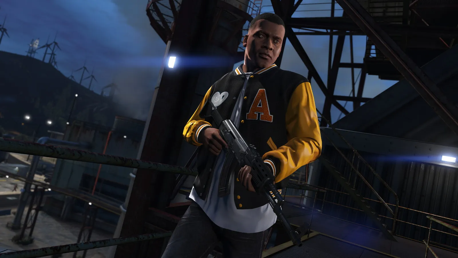 Official Grand Theft Auto V gameplay screenshot published by Rockstar Games