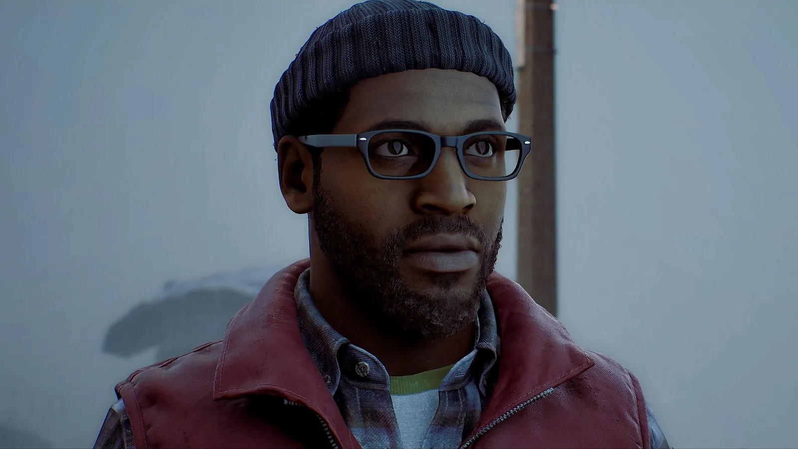 Simon Ordell walking through the foggy streets of St Amelia in Silent Hill Townfall