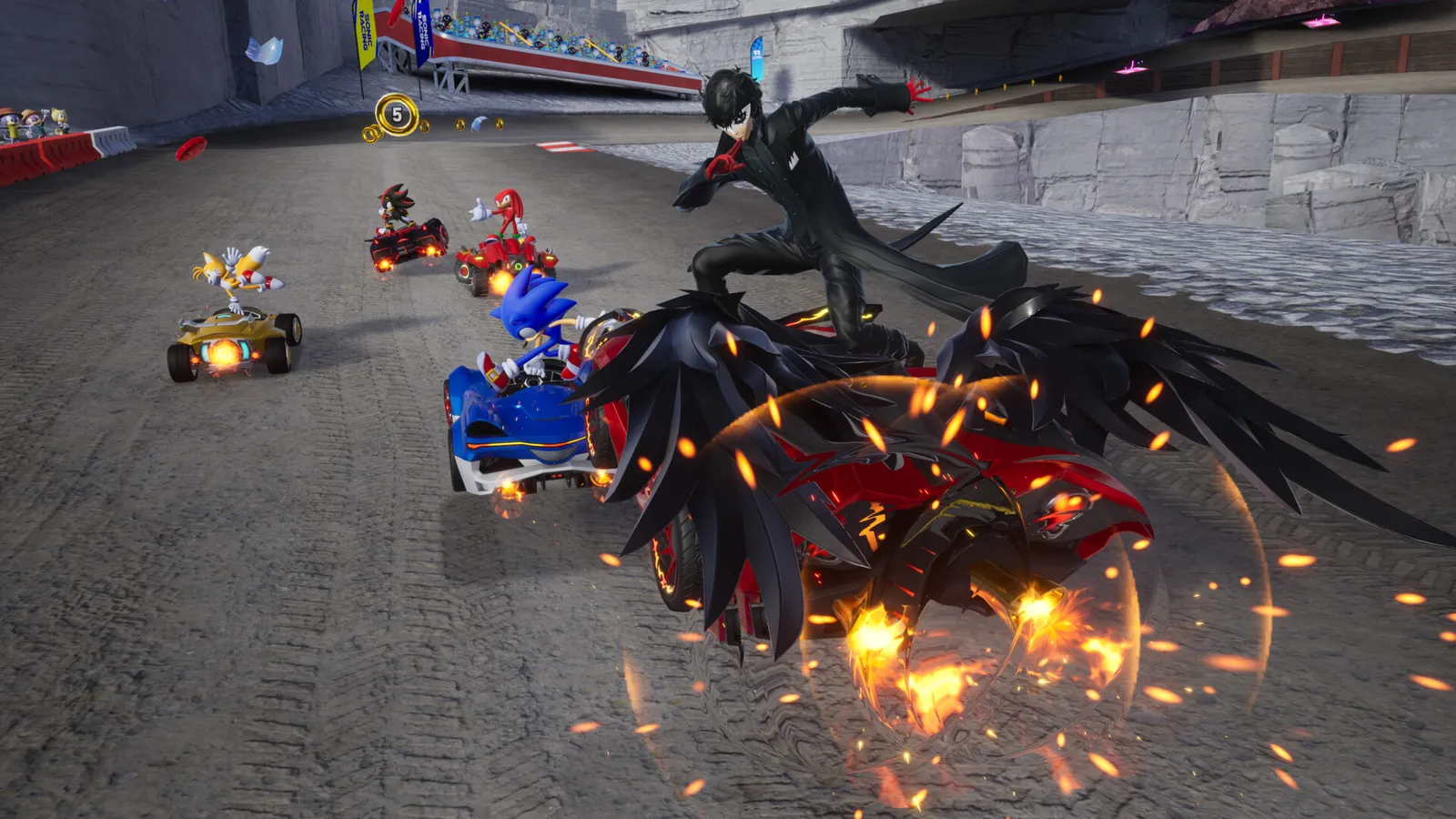 Official Sonic Racing CrossWorlds screenshot from the Steam store page