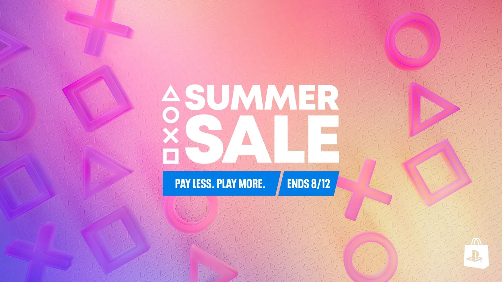 PlayStation Store Summer Sale promotional banner from PlayStation Blog