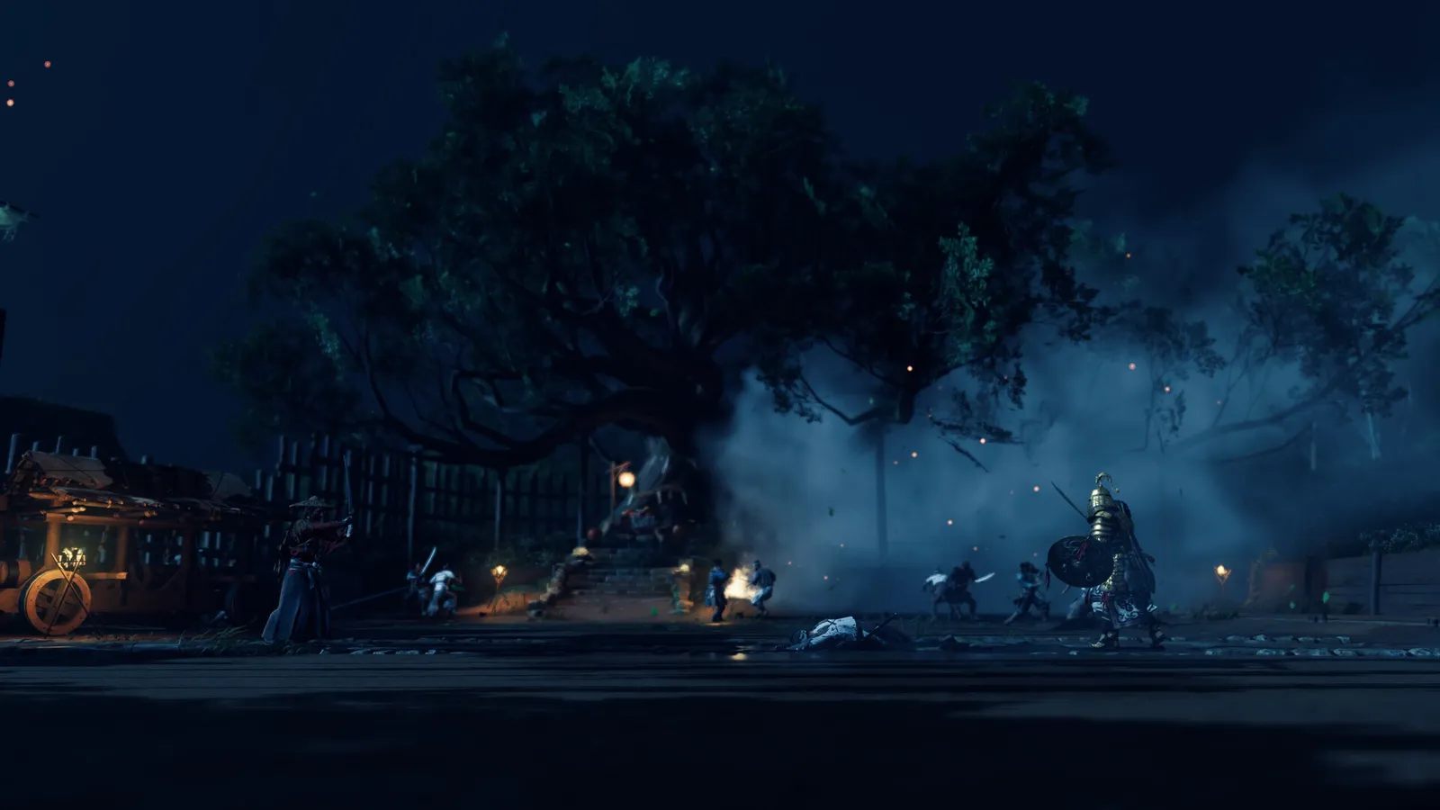 Official Ghost of Tsushima Director's Cut screenshot from the Steam store page