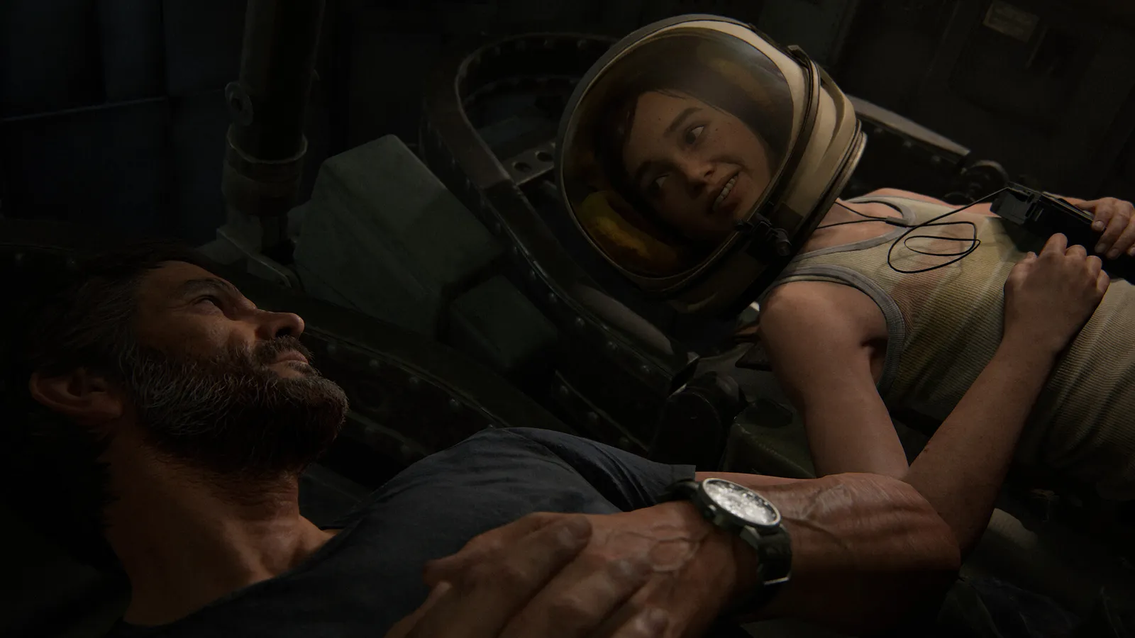 The Last of Us Part 2 Remastered screenshot of character close up