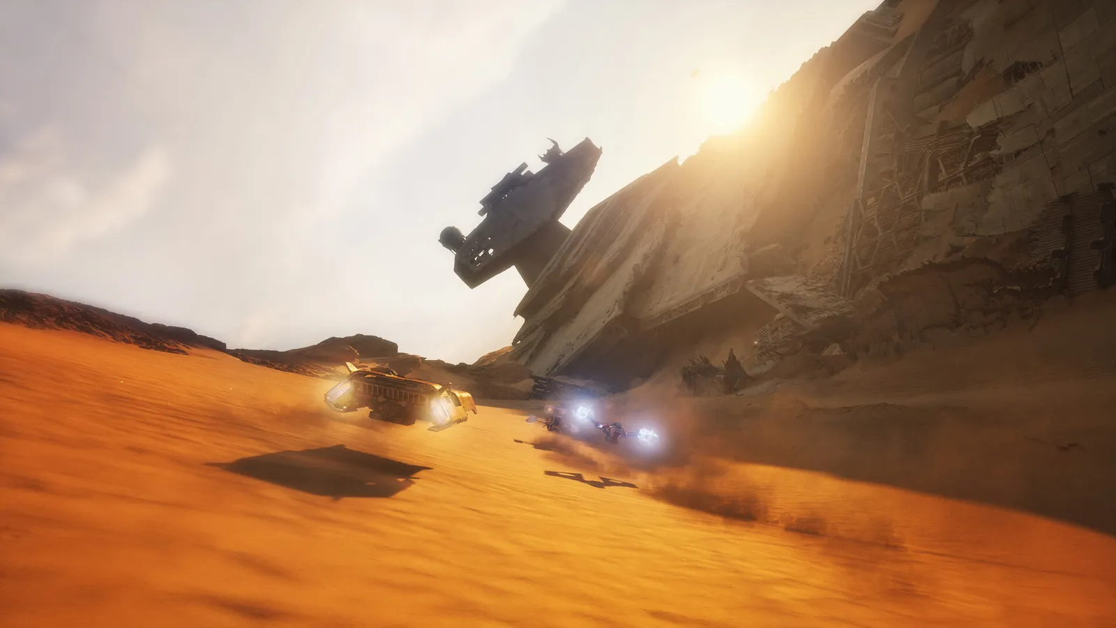 Official Steam screenshot from Star Wars Galactic Racer