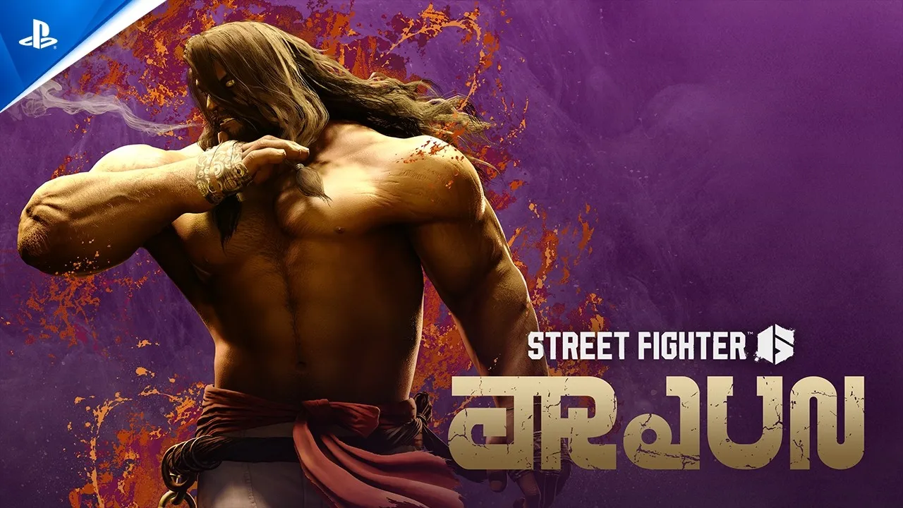 Still from the Street Fighter 6 Arjun gameplay reveal trailer