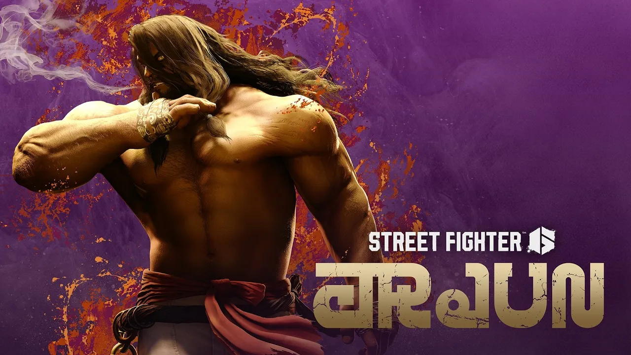 Still from the Street Fighter 6 Arjun trailer premiere teaser