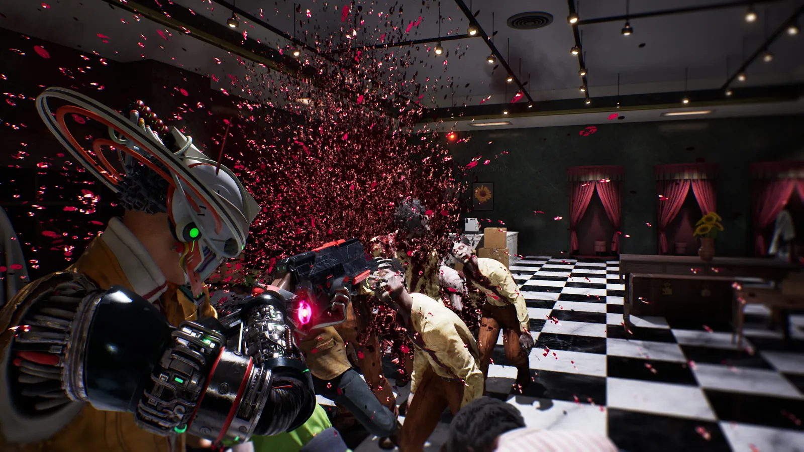 Second official Steam screenshot from Romeo Is a Dead Man showing in-game action