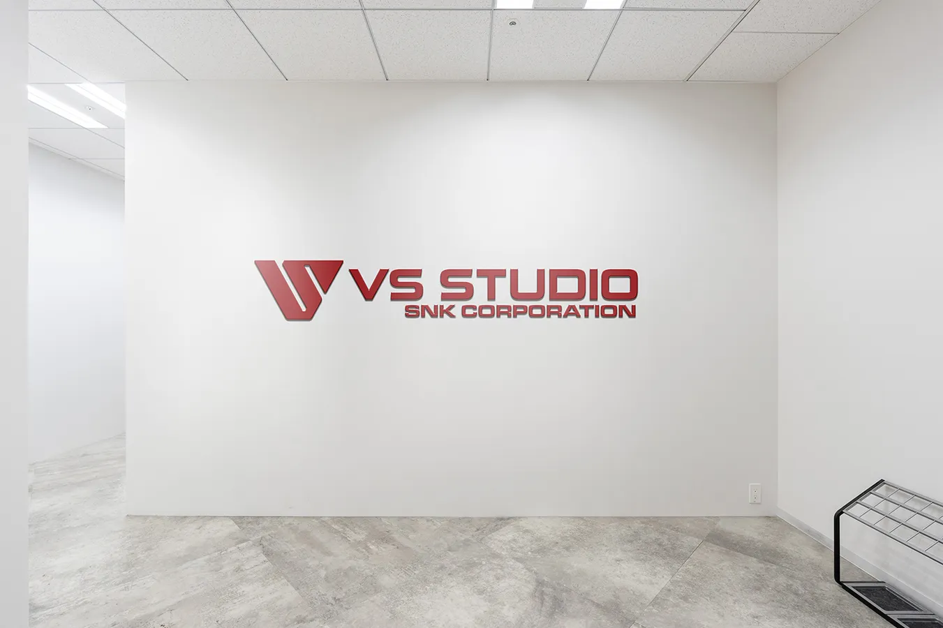 Entrance to the VS Studio Tokyo office, the SNK-backed studio co-founded by Katsuhiro Harada