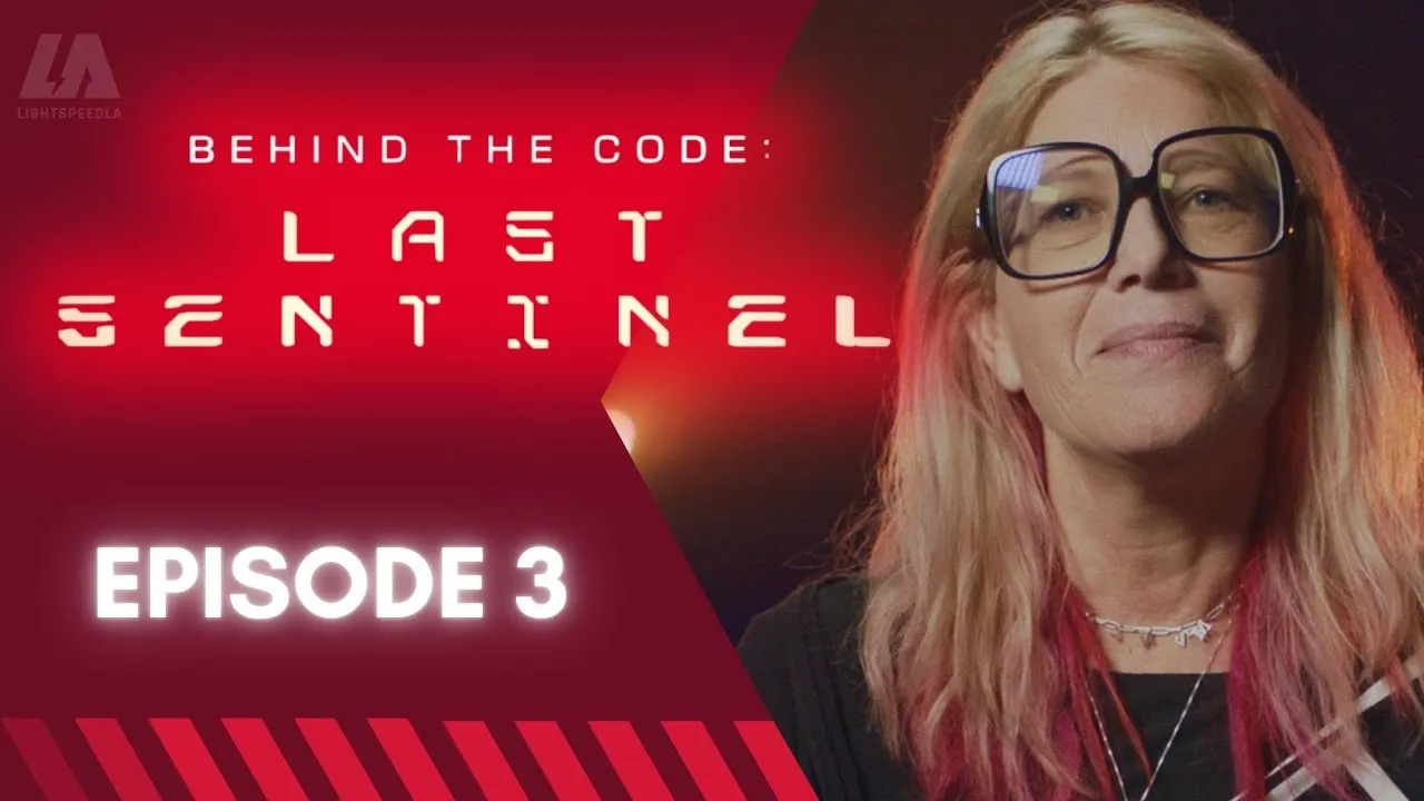 Behind the Code Last Sentinel Episode 3 Originality developer key art from the official Last Sentinel YouTube channel